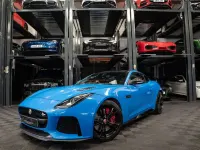 Used Jaguar F-Type SVR 2016 Blue Coupe