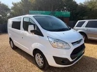 Used Ford Transit Custom Limited 125 HP (91 kW) 2014 White Van