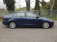 Used VW Jetta SE 105 HP (77 kW) 2013 Blue Sedan