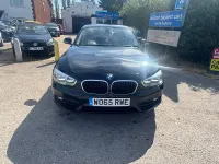 Used BMW 118 Sport Line 150 HP (110 kW) 2016 Black Hatchback