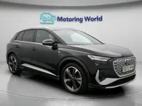 Used Audi Q4 e-tron S-Line 125 kW (170 HP) 2022 Black SUV