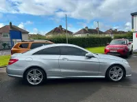Used Mercedes E220 170 HP (125 kW) 2012 Silver Coupe