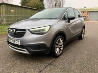 Used Vauxhall Crossland X SRi 110 HP (80 kW) 2020 Grey SUV