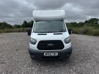 Used Ford Transit 130 HP (95 kW) 2019 White Cabriolet
