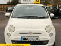 Used Fiat 500 S 69 HP (50 kW) 2010 White Hatchback