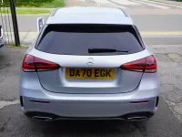 Używany Mercedes A200 AMG line 163 KM (119 kW) 2020 Srebrny Hatchback