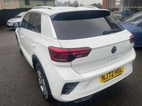 Usado VW T-Roc R-line 150 CV (110 kW) 2022 Blanco SUV