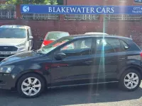 Used VW Polo SE 75 HP (55 kW) 2011 Black Hatchback