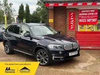 Used BMW X5 Impressive 313 HP (230 kW) 2017 Blue SUV