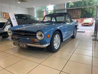 Used Triumph TR6 150 HP (110 kW) 1991 Blue Cabriolet