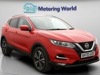 Used Nissan Qashqai N-Connecta 140 HP (102 kW) 2020 Red SUV