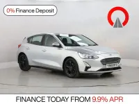 Used Ford Focus Zetec 120 HP (88 kW) 2019 Silver Hatchback