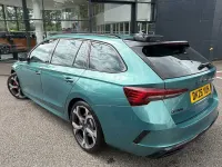 Used Skoda Octavia vRS 261 HP (191 kW) 2026 Water world green Estate