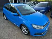 Used VW Polo SEL 110 HP (80 kW) 2015 Blue Hatchback