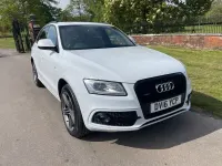 Begagnad Audi Q5 S-line plus 2016 Vit SUV