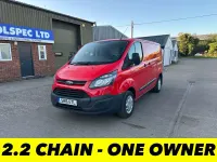 Begagnad Ford Transit Custom 100 HK (73 kW) 2016 Röd Van
