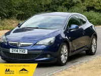 Used Vauxhall Astra GTC SRi 2014 Blue Hatchback