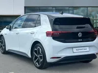 Used VW ID.3 Pro 150 kW (204 HP) 2020 Glacier white metallic black Hatchback