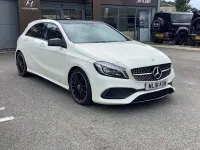 Used Mercedes A200 AMG Line Premium Plus 2018 White Hatchback