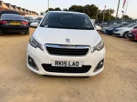 Used Peugeot 108 Allure 82 HP (60 kW) 2015 White Hatchback