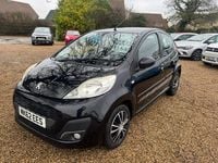Used Peugeot 107 Active 68 HP (50 kW) 2012 Black Hatchback