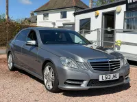 Used Mercedes E220 170 HP (125 kW) 2013 Silver Sedan