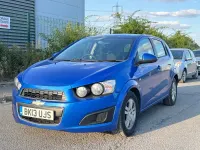 Used Chevrolet Aveo LT 2013 Blue Hatchback