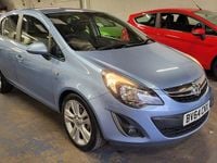 Used Vauxhall Corsa 69 HP (50 kW) 2014 Blue Hatchback