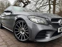 Used Mercedes C220 AMG line 194 HP (142 kW) 2020 Grey Sedan
