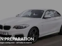 Used BMW 218 M Sport 136 HP (100 kW) 2021 White Coupe