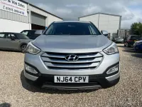 Używany Hyundai Santa Fe Style 2014 Srebrny SUV