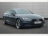 Used Audi A5 Black Edition 190 HP (139 kW) 2019 Monsoon grey Coupe