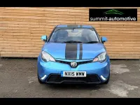 Used MG MG3 106 HP (77 kW) 2015 Blue Hatchback