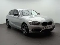 Used BMW 118 Sport Line 2019 Silver Hatchback
