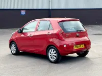 Used Kia Picanto 68 HP (50 kW) 2014 Red Hatchback