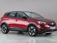 Used Vauxhall Grandland X Sport 131 HP (96 kW) 2019 Red SUV