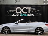 Used Mercedes E220 AMG 170 HP (125 kW) 2013 Silver Cabriolet