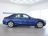 Used Mercedes C220 Executive 170 HP (125 kW) 2018 Blue Sedan