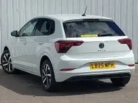 Used VW Polo Match 95 HP (69 kW) 2025 White Hatchback