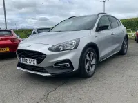 Used Ford Focus Active 120 HP (88 kW) 2021 Silver Hatchback
