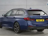 Used BMW 520 M Sport 181 HP (133 kW) 2021 Blue Estate