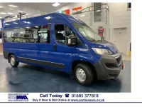 Used Citroën Relay 130 HP (95 kW) 2014 Blue Van