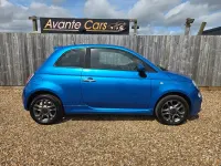 Used Fiat 500S S 2015 Blue Hatchback