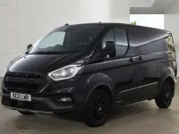 Used Ford Transit Custom 130 HP (95 kW) 2021 Black Van