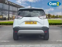 Used Vauxhall Crossland X Elite 102 HP (75 kW) 2019 White SUV