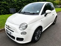 Used Fiat 500 S 69 HP (50 kW) 2014 White Hatchback