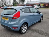 Used Ford Fiesta Zetec 96 HP (70 kW) 2010 Blue Hatchback