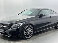 Used Mercedes C300 AMG Line Premium Plus 245 HP (180 kW) 2018 Black Coupe
