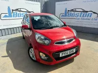 Used Kia Picanto 68 HP (50 kW) 2014 Red Hatchback
