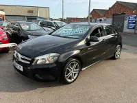Used Mercedes A200 136 HP (100 kW) 2014 Black Hatchback